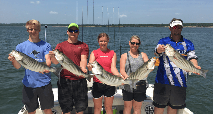 Lake Texoma Fishing Guide John Blasingame Texoma Striper Guide