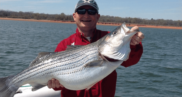 Guided fishing Lake Texoma